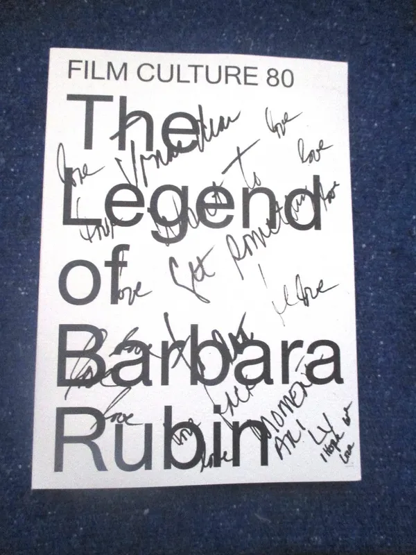 Film Culture 80 - The Legend Of Barbara Rubin