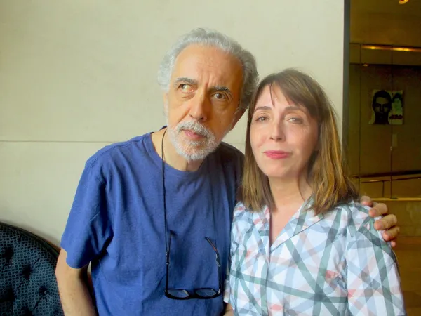 Fernando Trueba with Anne-Katrin Titze