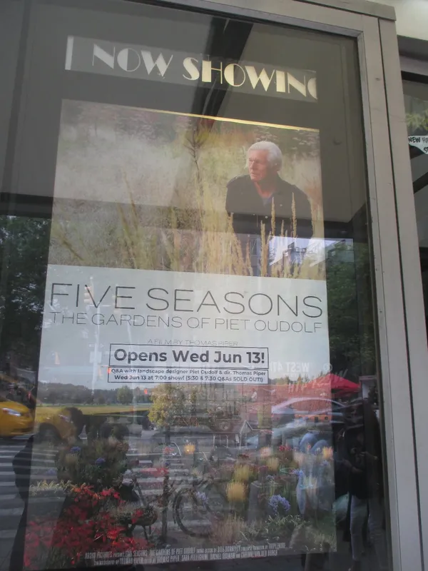 Five Seasons: The Gardens Of Piet Oudolf poster at the IFC Center