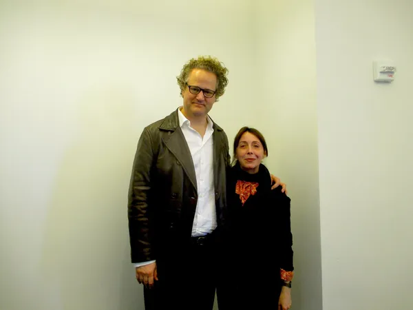 Florian Henckel von Donnersmarck with Anne-Katrin Titze