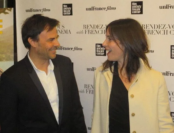 Francois Ozon and Geraldine Pailhas