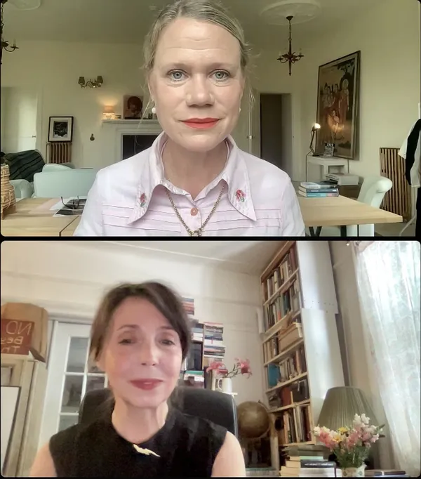 Frauke Finsterwalder with Anne-Katrin Titze 4