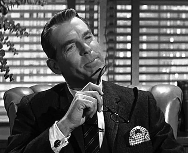 Fred MacMurray in The Apartment