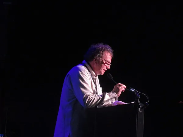 Frédéric Boyer announcing the International Feature Film Awards