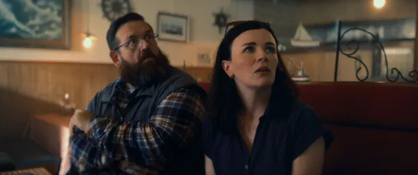 Nick Frost and Aisling Bea in Get Away 2