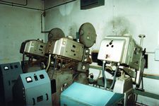 Inside the Scala projection booth