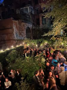 Garden at Eerdmans during the Dustin Pittman: New York After Dark opening