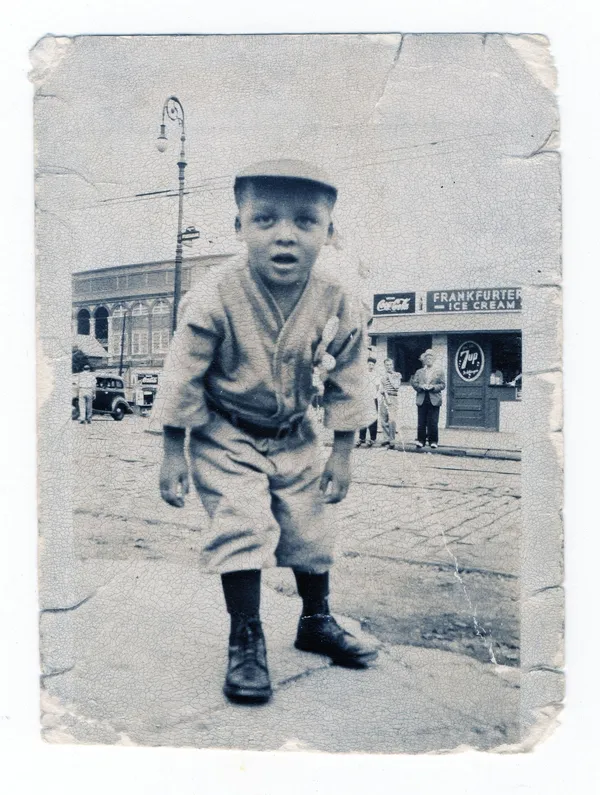 Garland Jeffreys at Ebbets Field in 1947