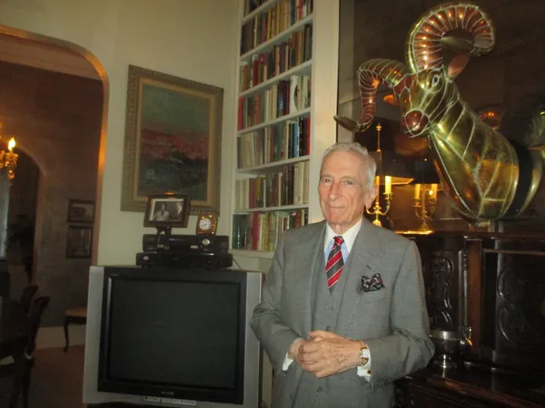 Gay Talese at home