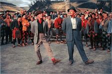 Gene Kelly and Van Johnson in Vincente Minnelli’s Brigadoon - costumes by Irene Sharaff