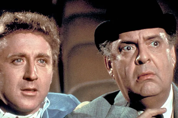 Gene Wilder with Zero Mostel in The Producers