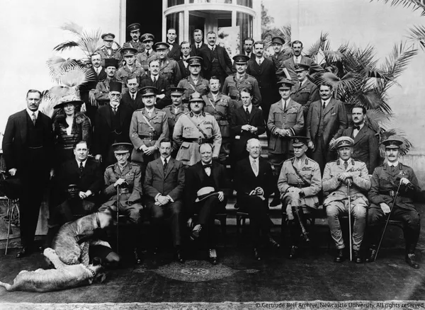 Gertrude Bell at the 1921 Cairo Conference