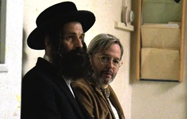 Géza Röhrig and Matthew Broderick