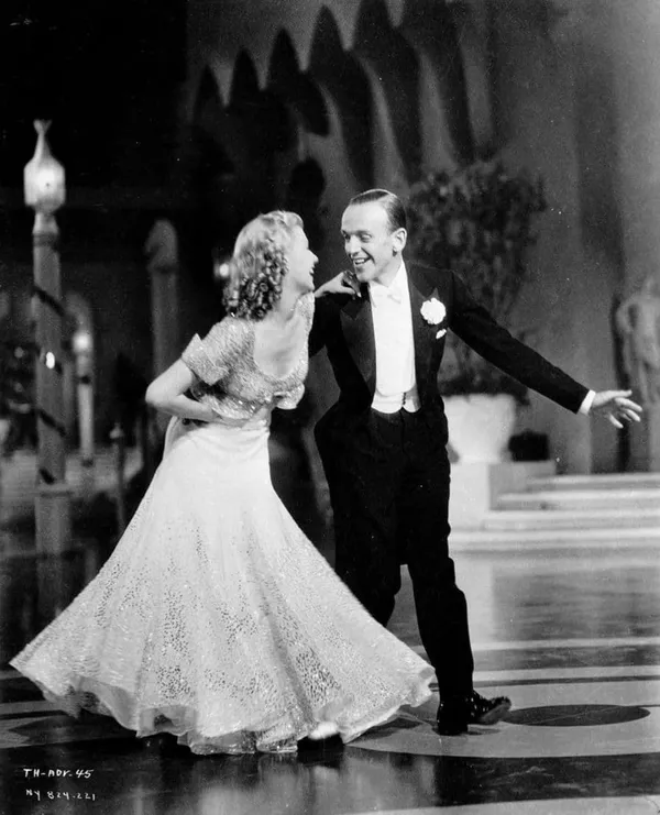 Ginger Rodgers and Fred Astaire in Top Hat
