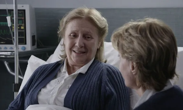 Giulia Lazzarini and Margherita Buy