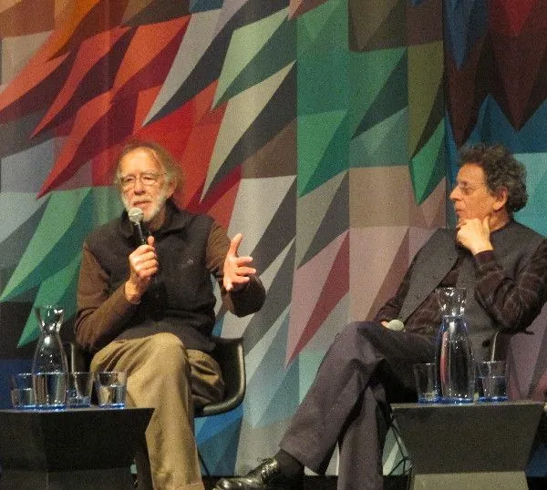 Godfrey Reggio and Philip Glass