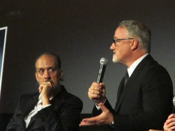David Fincher with Kent Jones