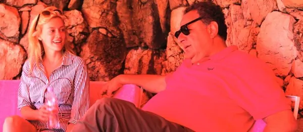 Gracie Otto with Jean Pigozzi
