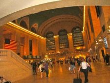 Grand Central Terminal in the heat of the night
