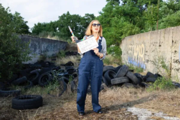 Gudrun Gut in her new miniseries GUT