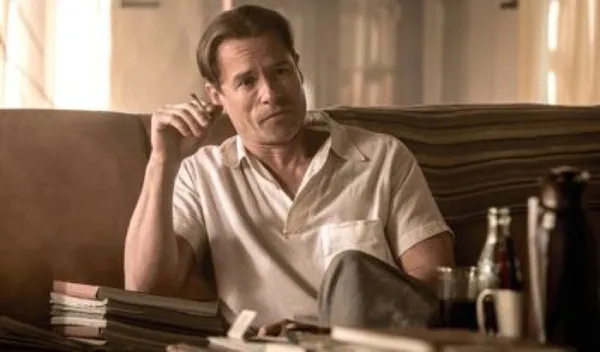 Guy Pearce as F Scott Fitzgerald in Genius