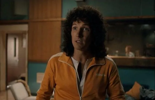 Gwilym Lee as Brian May in Bohemian Rhapsody