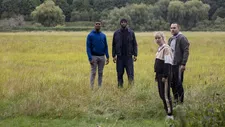 Hannah Traylen, Ross Coles,  Malachi Pullar-Latchman and Nobuse Jr