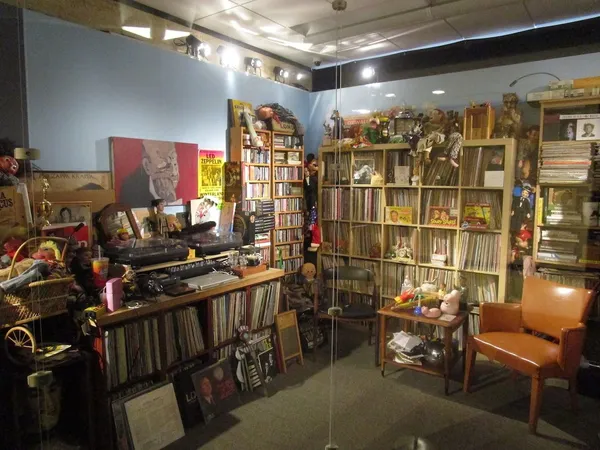 Hal Willner’s studio