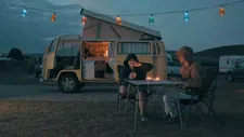 Chilling out together in the evening