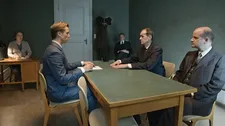 Schmittchen (Hansi Jochmann), Johann Radmann, Fritz Bauer, Josef Bichinsky (Robert Mika) Hermann Langbein (Lukas Miko)