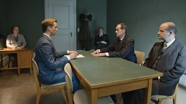 Hansi Jochmann, Alexander Fehling, Gert Voss, Robert Mika and Lukas Miko