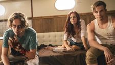 Munro Chambers, Emily Tyra and Chris Gray in Harpoon