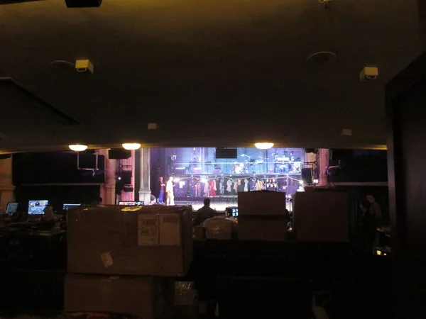 Head Over Heels Hudson Theatre tech rehearsal