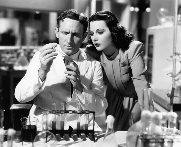 Hedy Lamarr with Spencer Tracy in I Take This Woman