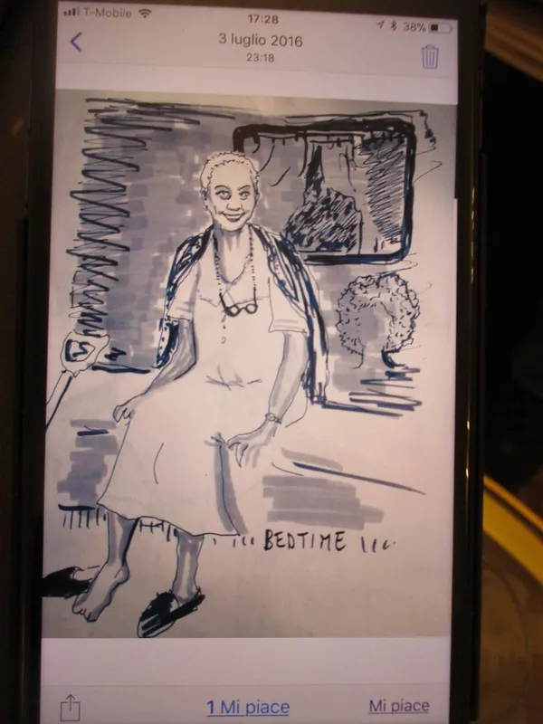 Helen Mirren sketch