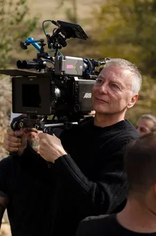 Milcho Manchevski with his camera. On becoming a whistleblower he says: 'I have no regrets about this, nor anything else I've done in life'
