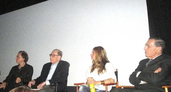 Neal Huff, Reese Schonfeld, Kimberly Levin and Philippe de Montebello
