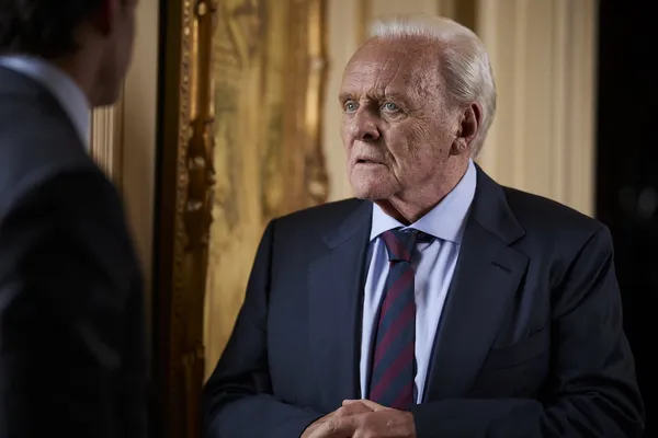 Hugh Jackman and Anthony Hopkins in The Son