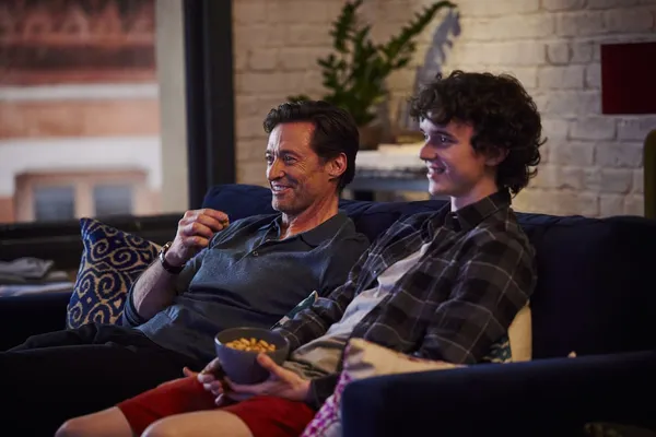 Hugh Jackman and Zen McGrath in The Son