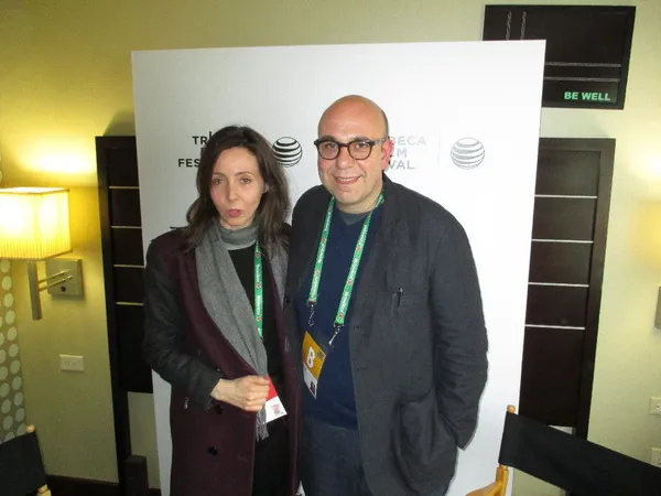Paolo Virzi with Anne-Katrin Titze
