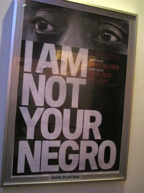 I Am Not Your Negro poster