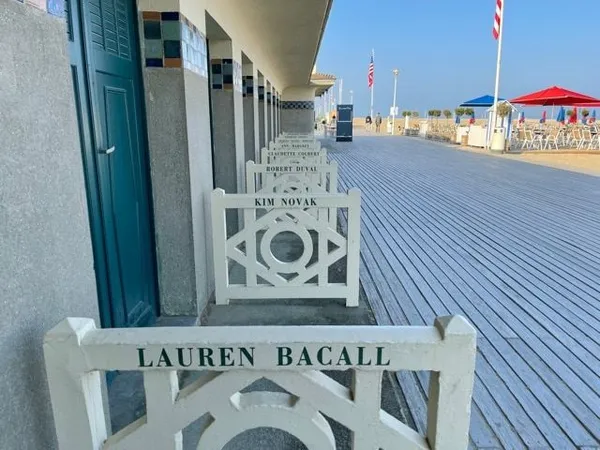 Beach cabins in Deauville