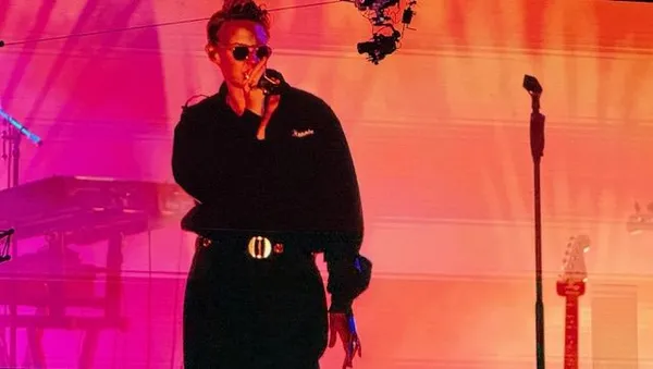 La Roux on stage in Karlovy Vary