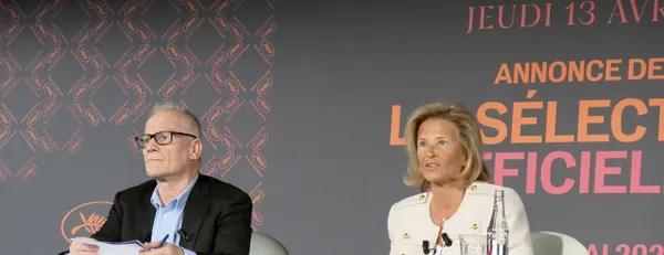 Thierry Frémaux with Iris Knobloch