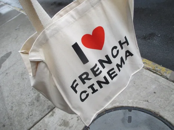 I Love French Cinema tote bag 2