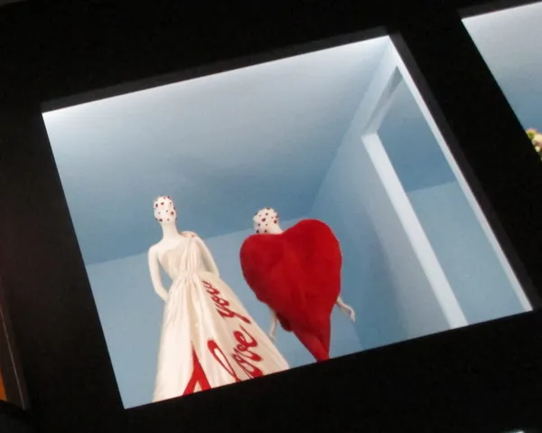 Victor & Rolf I love you evening dress