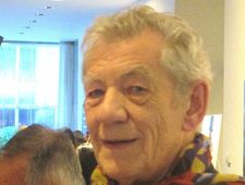 Ian McKellen attended the optics and Vermeer symposium at NYU in 2001 when David Hockney presented