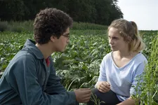 Ahmed (Idir Ben Addi) with Louise (Victoria Bluck)