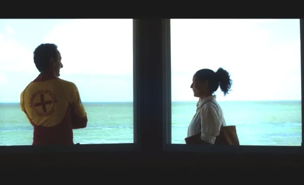 Irandhir Santos and Sônia Braga in Aquarius