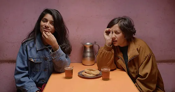 Irina Giri and Namita Kandel in Aleph